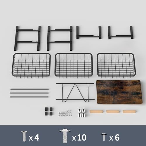 4 Layer Fruit Basket Kitchen Food Organizer and Rack
