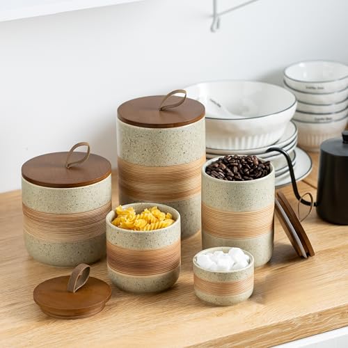 Ceramic Coffee Jar for Coffee Bar