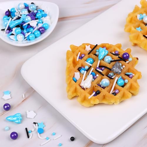 Galaxy Star Sprinkles for Cake Decorating 4.23ounce (4.23 Ounce)