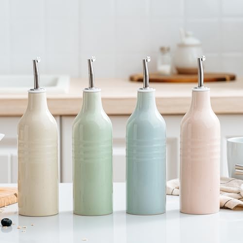 16oz Ceramic Oil Dispenser Bottle