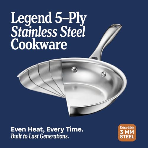 5 Ply Stainless Steel 12