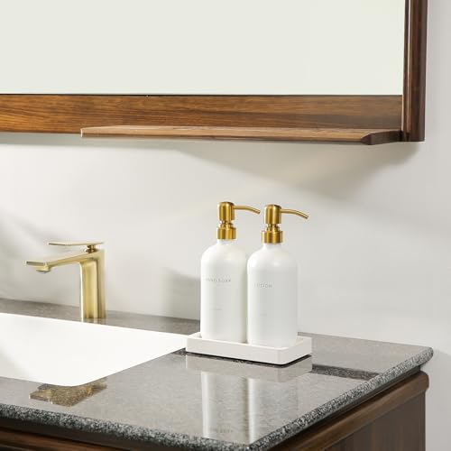 Gold Soap Dispenser Bathroom Set (2 Count)