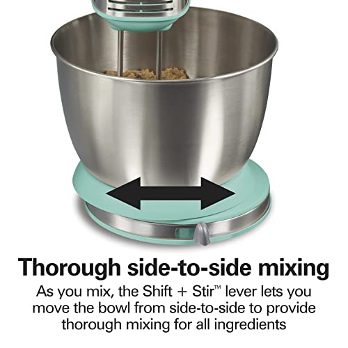 Classic Electric 4 Qt Stand Mixer & Hand Mixer With 6 Speeds