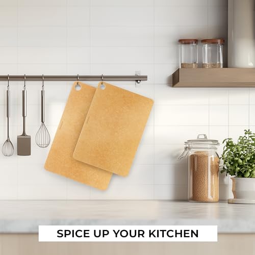 Wood Cutting Boards for Kitchen (2 Count)