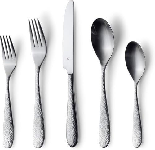 Matte Silverware Set