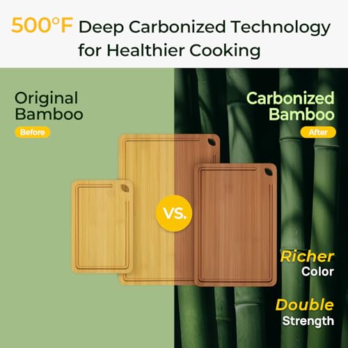 Bamboo Cutting Board (3 Count)