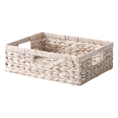 Large Wicker Storage Baskets for Shelves