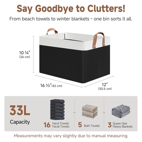 Closet Storage Bins (2 Count)