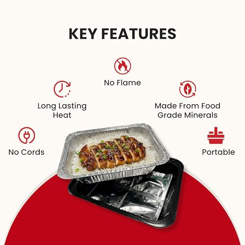H°eats Flameless Food Warming Pads