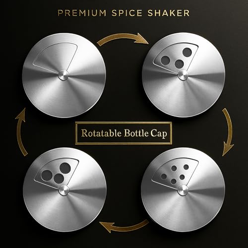 4 Piece Salt and Pepper Shakers Set