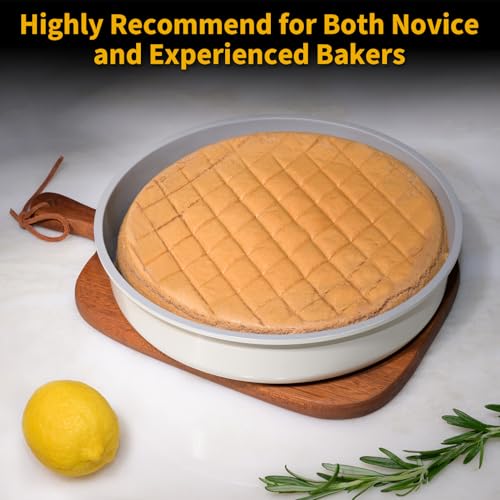9.5 Inch Round Cake Pan Set of 2 (40 Ounce)