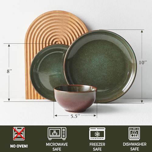 Stoneware Dinnerware Sets for 6