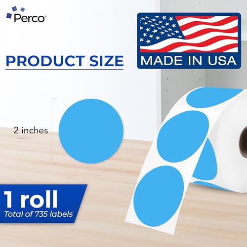 Dark Blue Thermal Labels (735 Count)