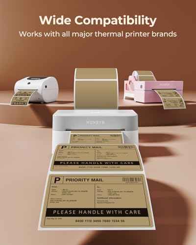 4x3 Thermal Labels (500 Count)