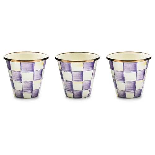 Enamel Herb Pot Set (3 Count)