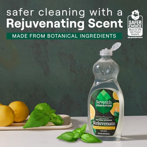 Hand Dish Liquid Yuzu Basil Rejuvenating 19 fl oz (19 Fl Oz)