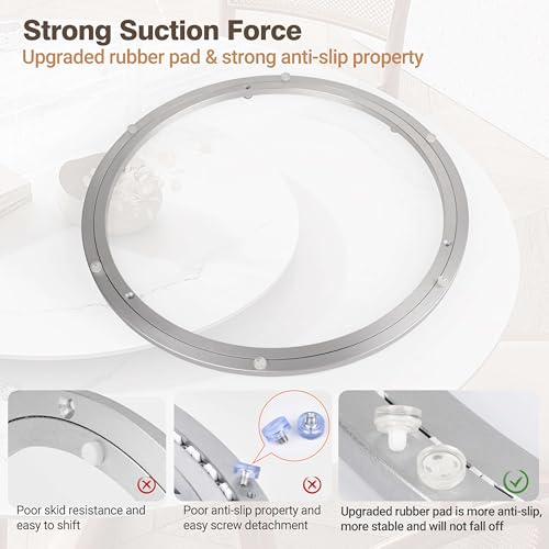 20 Inch Lazy Susan Aluminum Alloy Rotating Turntable Bearing