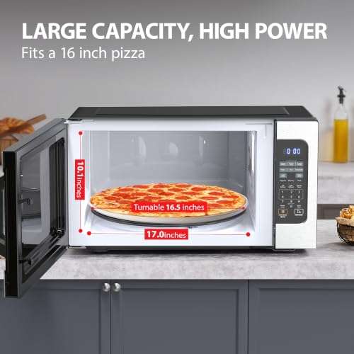 Large Countertop Microwave Oven with Smart Sensor