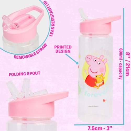 Peppa Pig Girls Lunch Box 3Pc Set (3 Count)