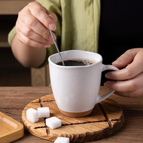 12oz Ceramic Coffee Mugs set of 6 (6 Count)