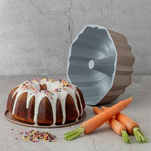 Inara 10 Cup Fluted Cake Pan Nonstick