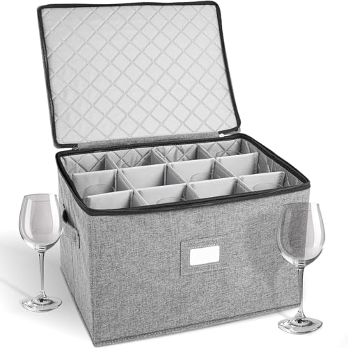 Wine Glass Storage Case