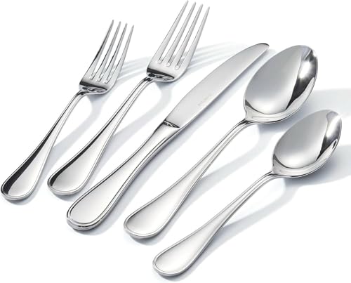 18 10 Stainless Steel Silverware Set for 6 (30 Count)