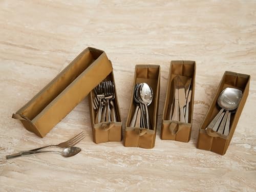 Flatware Storage Case with Removable Trays