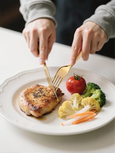 300PCS Gold Plastic Forks (300 Count)