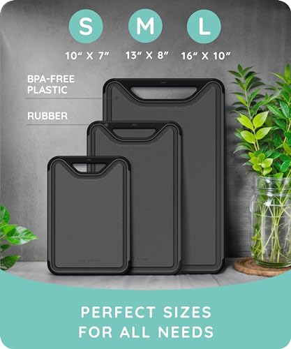 Cutting Boards for Kitchen (3 Count)
