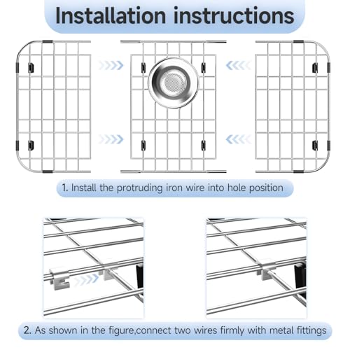 23'' x 13'' Stainless Steel Sink Grid