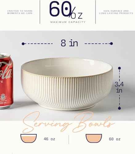Large Serving Bowls (2 Count)