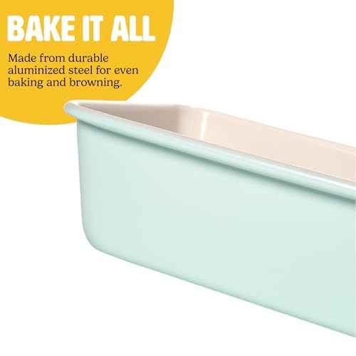 Clean Ceramic Loaf Pan Set (2 Count)