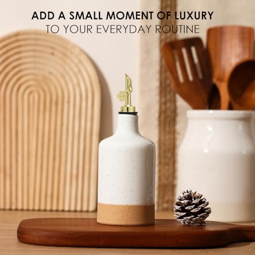 Ceramic Olive Oil Dispenser Bottle