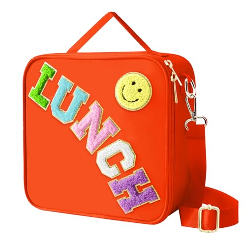 Insulated Lunch Bag With Adjustable Shoulder Strap