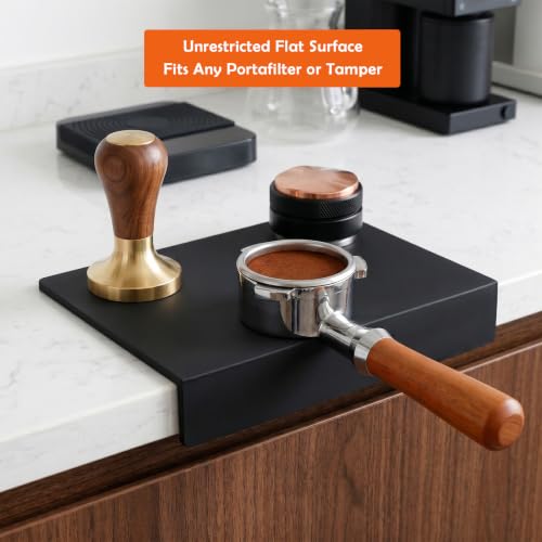 Minimalist Silicone Espresso Tamping Mat for Home Baristas
