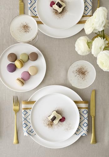 Modern White Porcelain 24 (24 Count)