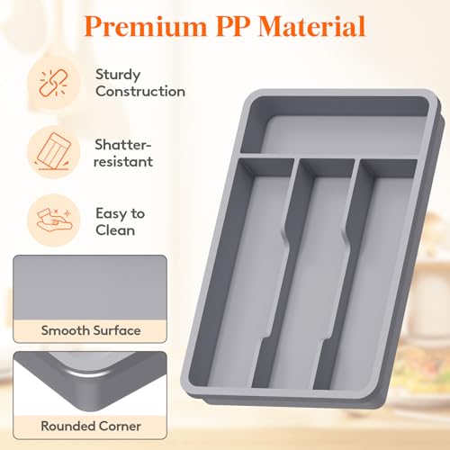 Silverware Drawer Organizer Tray