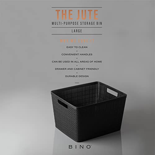 Woven Plastic Basket (3 Count)