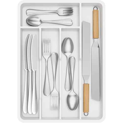 Silverware Drawer Organizer Tray