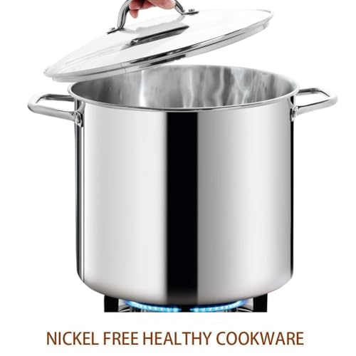 LARGE STOCK POT 24 Quart With Lid