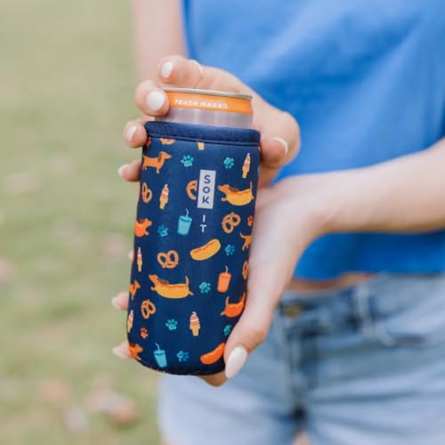 CanSok Sleeve for Beer & Soda Insulated Neoprene Cover