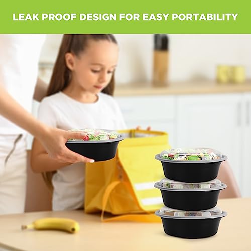 Meal Prep Containers with Lids (50 Count)