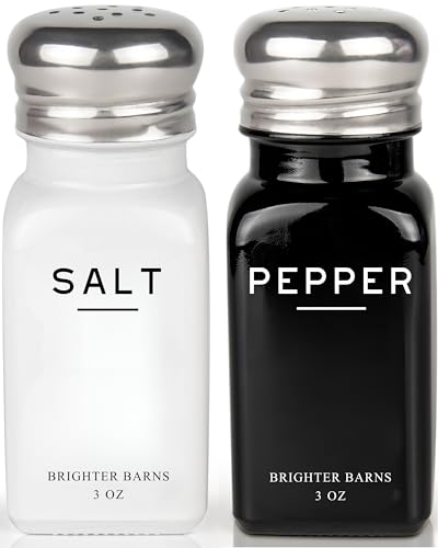 Farmhouse Salt and Pepper Shakers Set by Brighter Barns