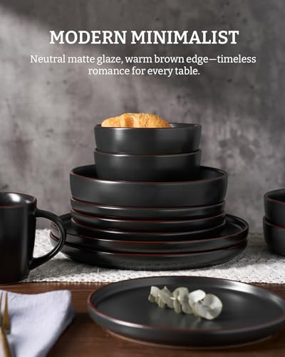 Mercury 24 Piece Dinnerware Set with Mugs