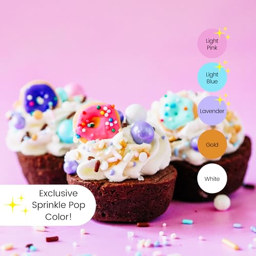 Donut Sprinkle Mix with ~6 Sprinkled Donuts Royal Icings
