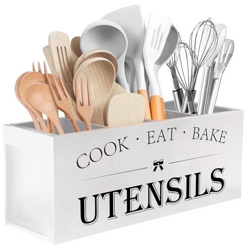 Extra Large Utensil Holder Countertop for Kitchen Counter