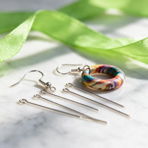 Polymer Clay 50 Colors Oven Bake Modeling Clay Kit with Jewelry Tools
