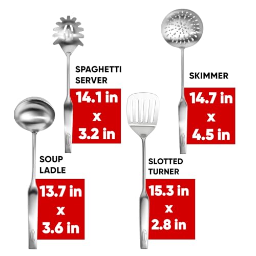 Newness 4 Pcs Cooking Utensils Set (4 Count)
