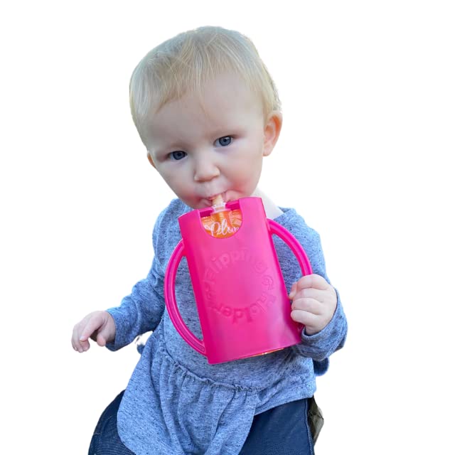 Squeeze Proof Food Pouch Holder for Toddlers